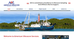 Desktop Screenshot of americanvibracore.com